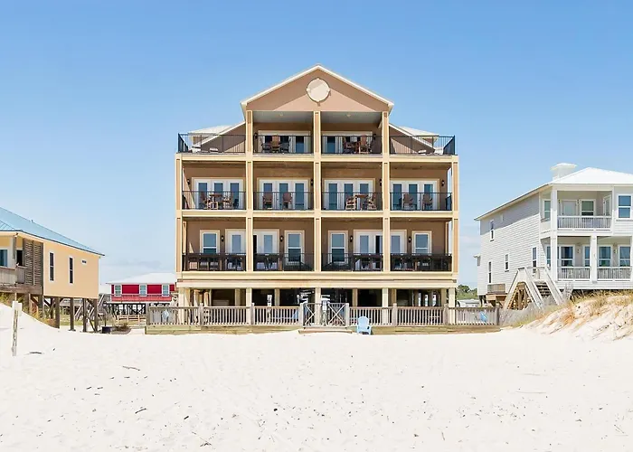 Luxury Beachfront Duplex In Morgan - Pool Elevator And Wedding-friendly Gulf Shores