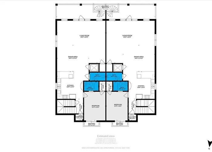 Holiday home Luxury Beachfront Duplex In Morgan - Pool Elevator And Wedding-friendly *